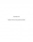 Psicología social . Normas, roles y posiciones sociales