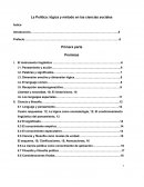 La Política: lógica y método en las ciencias sociales