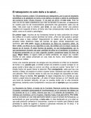 El tabaquismo no solo daña la salud