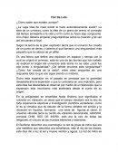 Filosofia de la que hace pensar Ensayo "Flor del loto"