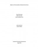 Regalías y las finanzas públicas del Departamento del Cesar