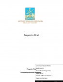 Proyecto Final Gestión de Recursos Humanos 1