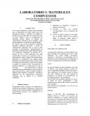 Laboratorio materiales compuestos