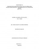 PREPARACIÓN DE MUESTRAS DE SUELO POR VÍA HÚMEDA PARA ANÁLISIS GRANULOMETRICO Y DETERMINACIÓN DE LAS CONSTANTES FÍSICAS