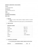 INFORME DE LABORATORIO 5: ENLACE QUIMICO