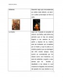 Describir bajo qué circunstancias es visible cada defecto, es decir, con cuáles personajes se llevó a cabo.