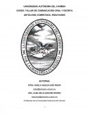 Antología sobre Ensayo