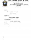 Elementos de la comunicación Poesía y cuento