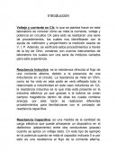 Voltaje y corriente en CA.