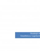 ASIGNATURAS: ESTADISTICA Y LEGISLACION COMERCIAL