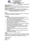 Planeacion de primavera (kinder)