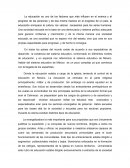 La educación es uno de los factores que más influyen en el avance y el progreso de las personas