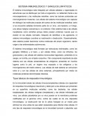 SISTEMA INMUNOLÓGICO Y GANGLIOS LINFÁTICOS