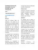 ¿Que es la arquitectura empresarial?