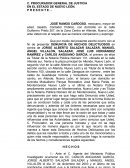 Denuncia penal contra notarios