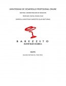 Administracion de negocios Barezzito (Club nocturno)