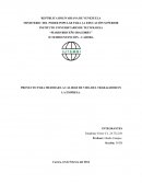 PROYECTO PARA MEJORAR LA CALIDAD DE VIDA DEL TRABAJADOR EN LA EMPRESA.