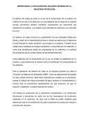 IMPORTANCIA Y APLICACIÓN DEL BALANCE DE MASA EN LA INDUSTRIA PETROLERA