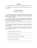 Leyenda"La Cueva de Quicaví"