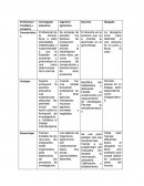 Profesiones – Variables a comparar