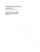 Investigación carrera de logística.