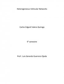 Heterogeneous Vehivular network.. Página 1