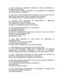 CUESTIONARIO PROCESAL CIVIL