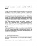 Infección asociada a la atención de salud, el daño al ayudar.