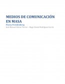 MEDIOS DE COMUNICACIÓN EN MASA