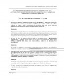 Levantamiento de observaciones al informe