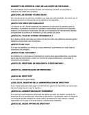 CONCEPTO DE DIFERIR EL PAGO DE LAS CUENTAS POR PAGAR