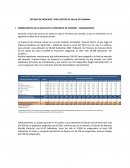 ESTUDIO DE MERCADO PARA SALUD CAMANA