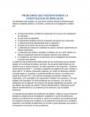 PROBLEMAS QUE PUEDENATENDER LA INVESTIGACION DE MERCADOS