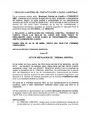 EXPLICAR LA MATERIA DEL CONFLICTO A SER LLEVADO A ARBITRAJE.