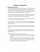 METODOS DEL PENSAMIENTO.