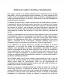 GERENCIA DEL CAMBIO Y DESARROLLO ORGANIZACIONAL