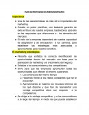 UN TEMA DE PLAN ESTRATEGICO DE MERCADOTECNIA.