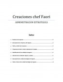 Una Descripcion de una empresa.