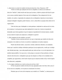 Modelos de dirección familiar. Página 1