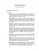 Análisis de la Casa de Bernarda Alba.