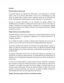 Resumen Partidos políticos y democracia