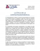 LA ÉTICA DE LA CONTRATRANSFERENCIA
