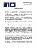 EL AMOR POR CONTRATO.