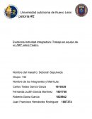 Evidencia Actividad Integradora: Trabajo en equipo de un ABP sobre Teatro.
