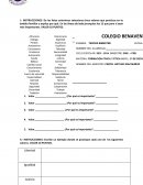 Tema- Examen de fce tercer parcial.