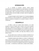 Un Ensayo Mexicanos Primero.