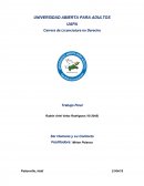 Trabajo final de ser humano y su contexto.