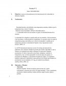 Objetivos: conocer el procedimiento de la determinación de la densidad en alimentos líquidos.