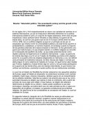 Reseña Absolutist politics: The seventeenth century and the growth of the interstate system