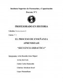 EL PROCESO DE ENSEÑANZA APRENDIZAJE.